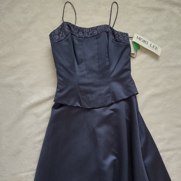 Mori Lee Dresses & Skirts - New🎀Mori Lee Madeline Gardner embroidered corset lace up maxi gown